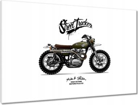 Vászonkép 90x60 Motorkerékpár Antik Vintage