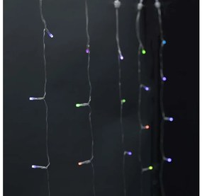 Nedis WIFILXC01C180 - LED RGB Karácsonyi függöny 180xLED/7 funckció 6m IP65 Wi-Fi Tuya