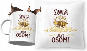 Lívia párna ajándék bögre szett fényképes nyomtatással