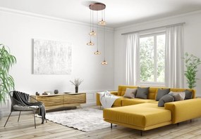 Italux modern függeszték tenele réz itxpnd-24028-5a-copp
