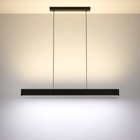 Eglo 31433 - LED RGBW Dimmelhető csillár zsinóron ANDREAS-Z LED/38W/230V fekete