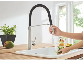 GROHE 31491DC0 - CONCETTO DN 15 mosogató csaptelep, nemesacél