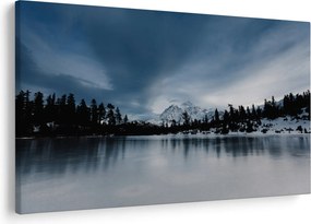 Kép - A befagyott tón (90x60 cm)