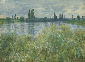 Reprodukció Banks of the Seine, Vétheuil (1880), Claude Monet