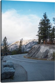 Vászonkép Természet Görbe hegyi út 40x60