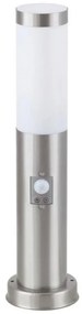 Rabalux 8267 - Kültéri lámpa érzékelővel INOX TORCH 1xE27/25W/230V IP44