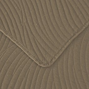 CADIZO ágytakaró mintával olívazöld Méret: 200 x 220 cm