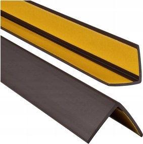 Pvc Szögletes 35x35 80cm C.brąz öntapadós