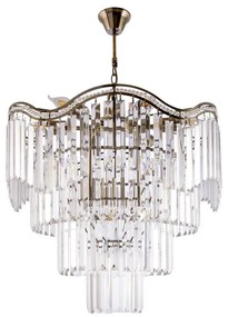 Csillár láncon 7xE27/60W/230V