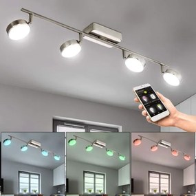 Eglo 33274 - LED RGBW Dimmelhető spotlámpa CORROPOLI-C 4xLED/5W/230V