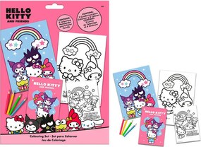 Hello Kitty Friends színező szett