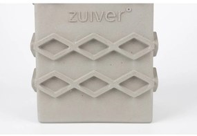 Világosszürke beton váza Graphic – Zuiver