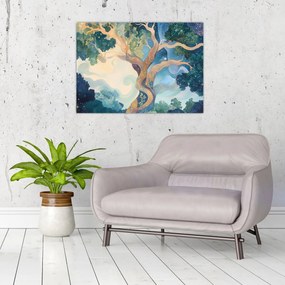 Kép – Kozmikus fa (70x50 cm)