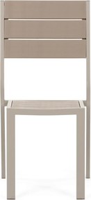 Kerti bútor garnitúra 156x78x74 cm, polywood, bézs, AZS-B1656 CRM