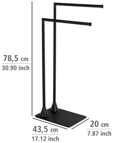 WENKO 23711100 - HELLA törölközőtartó 41x79 cm fekete
