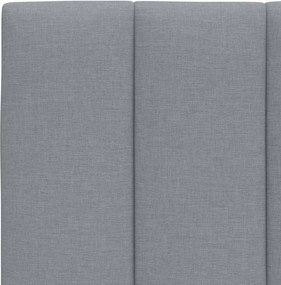 világosszürke szövet fejtámla párna Hanko 120 cm