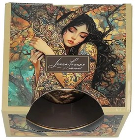 Laura Lozano porcelán csésze aljjal - 230 ml - díszdobozban