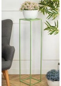 Virágállvány 100x24 cm sötétzöld