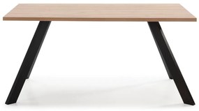 Étkezőasztal tölgyfa dekoros asztallappal 90x160 cm Texas – Marckeric