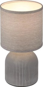 Brilo - INO asztali lámpa 1xE14/10W/230V szürke