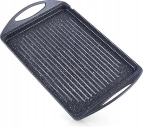 Indukciós Tapadásmentes Gránit Grill Serpenyő 42X27