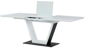 Bővíthető Étkezőasztal 160–210×90 cm, MDF, Fehér. HT-D1931 WT