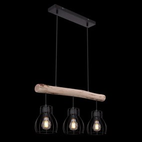 Globo 15326-3N - Csillár zsinóron MINA 3xE27/40W/230V