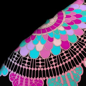 Fekete egyszemélyes pamut ágyneműhuzat 140x200 cm Porte Bonheur – douceur d'intérieur