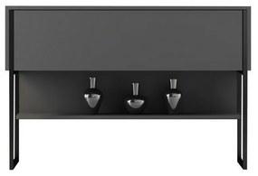 Luxe Anthracite and Black komód