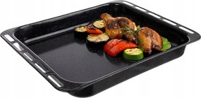 ZomĂĄncozott acĂ©l tepsi sĂŒtĆhöz univerzĂĄlis 44,5x36x5 cm