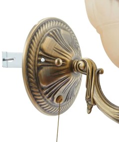 EGLO 85859 - MARBELLA fali lámpa 1xE14/40W bronz