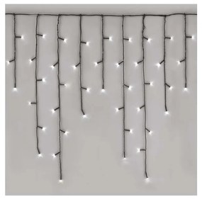 LED Karácsonyi kültéri lánc 600xLED/8 mód 15m IP44  hideg fehér