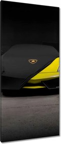 Vászonkép 55x115 Sárga sportautó