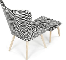 Relaxační křeslo, vícebarevná, látka, AK-305B PEP2