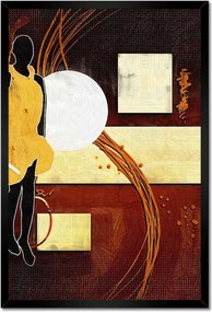 Poszterek keretben 40x60 Afrika harcosai