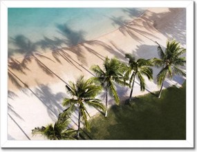 Poszterek keretben 40x30 Trópusi sziget Trópusok