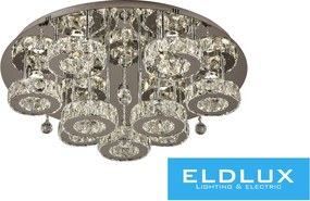 ELDLUX C89186-9-9 Kristály Mennyezeti Lámpa IP20