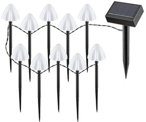 Rábalux Skadar 77007 napelemes, leszúrható kültéri lámpaszett, 2W LED, 3000K, 1 lm, IP44