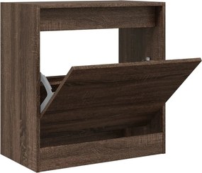 vidaXL barna tölgyszínű szerelt fa cipősszekrény 60 x 34 x 63,5 cm