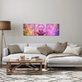 Kép - Meditációs aura (órával) (90x30 cm)