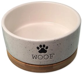 Kerámia tálka kutyáknak ø 13 cm Dog Fantasy WOOF – Plaček Pet Products