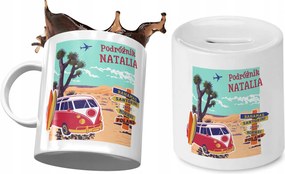 Natalia Bögre Persely Szett Gyerekeknek Nyomtatott Fotóval