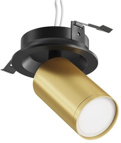 Maytoni C048CL-U-1BMG - Beépíthető spotlámpa FOCUS 1xGU10/10W/230V arany