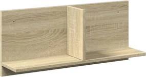 vidaXL sonoma tölgy színű szerelt fa faliszekrény 70 x 16,5 x 30 cm