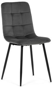 Étkezőszék garnitúra CT-281 GREY4, 4 db