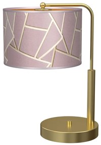Milagro Ziggy mályva asztali lámpa (MLP7592) 1 x E27