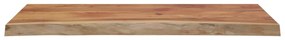 tömör akácfa téglalap alakú asztallap 100 x 40 x 2,5 cm