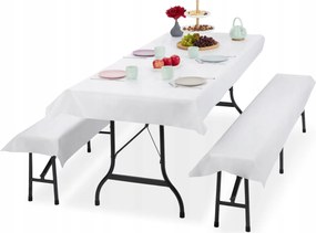 Abrosz kerti és padtakaró 3db Fehér Színben