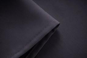 OXFORD sötétszürke függöny 140x250 cm Felfüggesztés: Fém gyűrűk