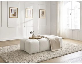 Fehér zsenília lábtartó Everest – Bobochic Paris